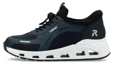 Produktbild von Rieker Sporthalbschuhe Formsohle modisch in blau, Gr. 38