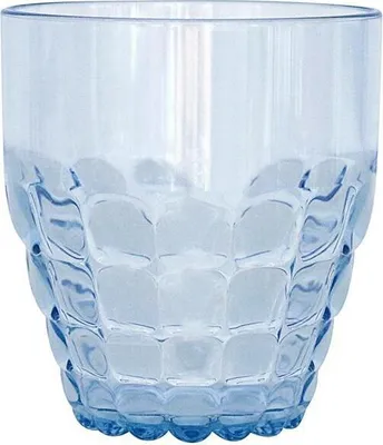 Produktbild von guzzini Trinkglas TIFFANY blau-transparent H ca. 9,5 cm | FG-2257.00-81
