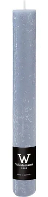 Produktbild von INNA-GLAS Tafelkerze AURORA, graublau, 20cm, Ø3,5cm, 23h - Germany - Stabkerze
