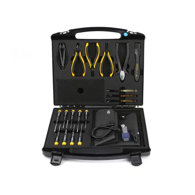 Produktbild von Bernstein Tools for Electronics Bernstein Werkzeugfabrik 2280 Tool kit ESD, Professionals Case 18-piece