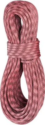 Edelrid Python 100 mm Einfachseil in Rot; geeignet für Klettern.