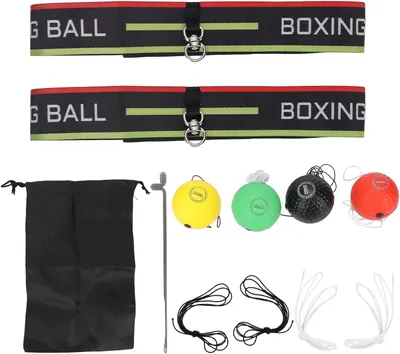 Produktbild von Boxen Reaktionsball Set Training Koordination Schnelligkeit