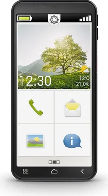 Produktbild von Emporia SMART.ME7 Senioren-Smartphone, Android 15, 128GB, 256GB MicroSD Slot