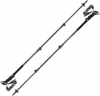 Zdjęcie produktu dla Leki Makalu Lite AS Black/Dark Anthracite/Petrol 100 - 135 cm Kije trekkingowe