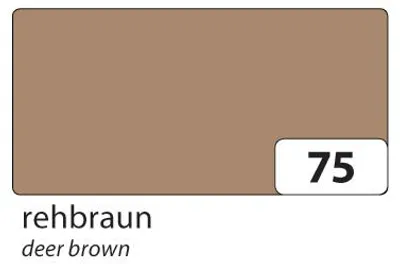 Produktbild von Folia Fotokarton 70x100 10Bl 300g rehbraun