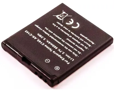 Produktbild von Akku für Bea-fon C145 Li-Ion 3,7 Volt 700 mAh schwarz.