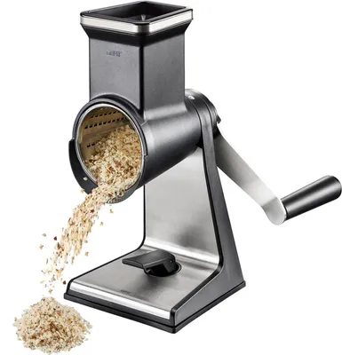 Image de Râpe à tambour manuel inox - Gefu - 19080 - transforma