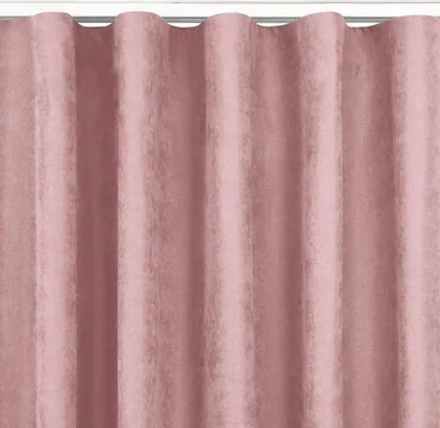 Zdjęcie produktu dla Zasłona MILANA szenilowa na taśmie wave 420x270 różowa Homede