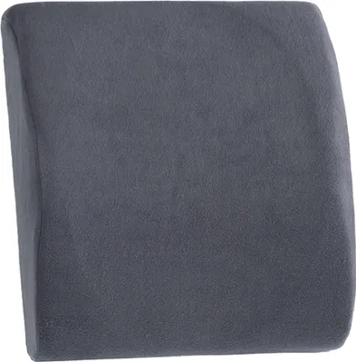 Produktbild von Anatomische Rückenlehne aus Lazy - Viscoschaum - Breite 34 cm, Länge 39 cm - Graphit