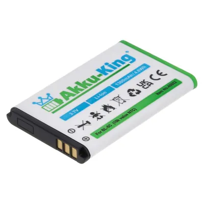 Produktbild von Akku kompatibel mit Doro DBR-800A - Li-Ion 1300mAh - für 2414, 2415, DFC-0150, DFC-0190, Domo, Audioline MT1000, Avaya 4027, 4070, Tiptel BL-5C NTC
