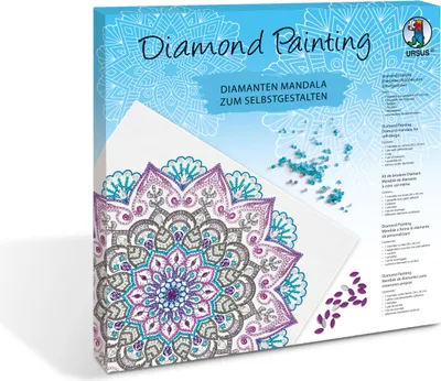 Produktbild von URSUS Diamond Painting Mandala 30x30 cm Stern