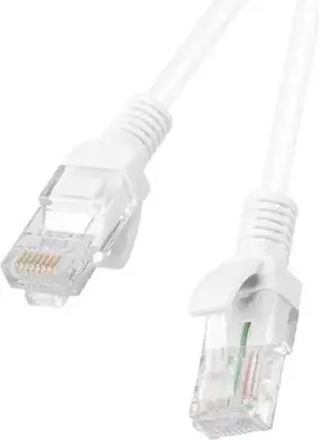 Zdjęcie produktu dla Lanberg PCU5-10CC-0300-W, 3 m, Cat5e, U/UTP (UTP), RJ-45, RJ-45, Biały