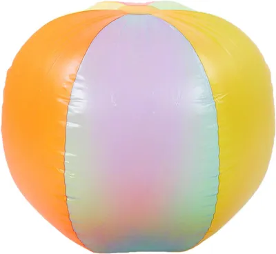 Image de Balle de plage gonflable, 80 cm, arc-en-ciel, en PVC épais, pour une utilisation en extérieur