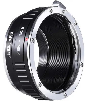 Produktbild von Objektivadapter Canon EOS EF auf Sony Alpha E-Mount Kameras, manuell, Ganzmetall