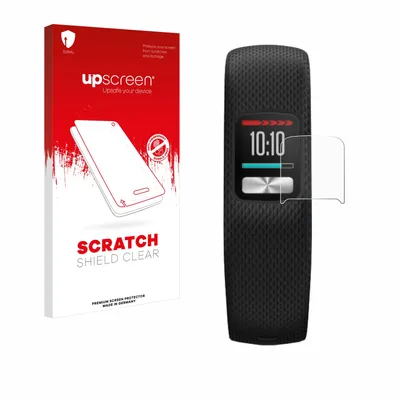 Produktbild von upscreen Schutzfolie für Garmin Vivofit 4 Displayschutz Displayschutzfolie Folie Klar Transparent