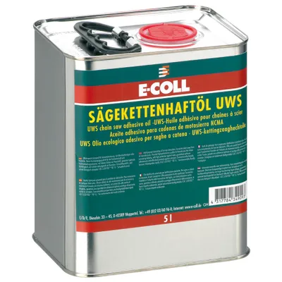 Zdjęcie produktu dla E-Coll olej do klejenia pił łańcuchowych UWS 5L kanister, 4317784349093