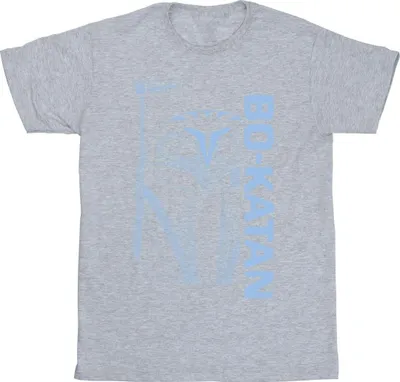 Produktbild von Star Wars - "The Mandalorian" T-Shirt für Herren BI47399 (XXL) (Grau)
