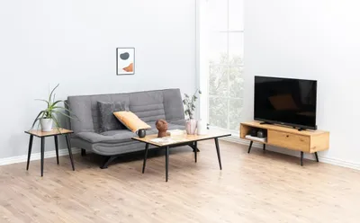 Productafbeelding van Slaapbank Vaylo Enjoy Grijs 196cm - Giga Living