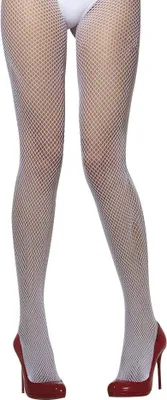 Produktbild von Weiße Netzstrumpfhose