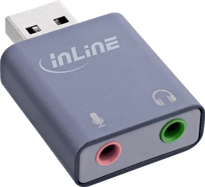 Produktbild von InLine 33051E, USB Typ-A, 28 mm, 42 mm, 11 mm, 10 g, 28 x 42 x 11 mm