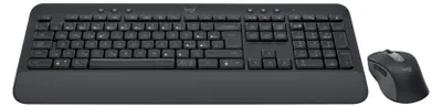 Productafbeelding van Logitech Signature MK650 Combo voor zakelijk gebruik - Toetsenbord- en muisset - draadloos - Bluetooth LE - QWERTY - Tsjechisch/Slowaaks - Grafiet
