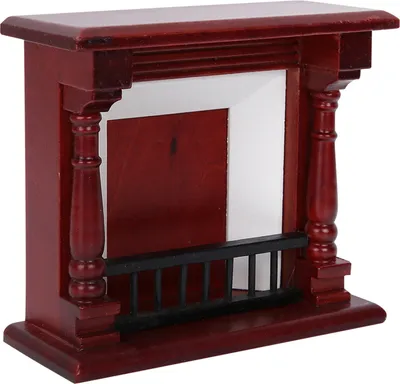Produktbild von Puppenhaus Kamin,Puppe Kamin,Mini Kamin,Puppenhaus Mini Kamin,Puppe Mini Kamin,Puppenhaus Rose Holz Kamin