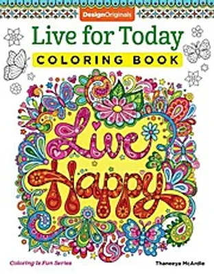 Immagine prodotto di Live for Today Coloring Book