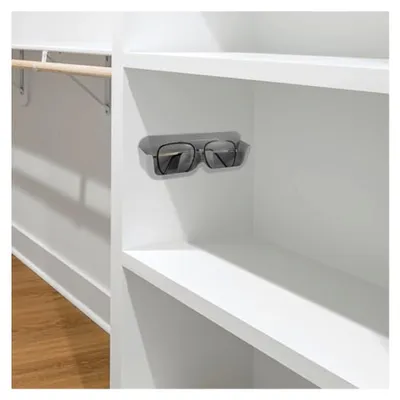 Produktbild von 3er Set Wandorganizer für Brillen aus ABS – Praktischer Halter zur Wandmontage für Sonnenbrillen und Brillen im Haushalt