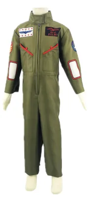 Immagine prodotto di Costume da pilota per bambini Tiny - 5-7 anni - Colore kaki | by Labay