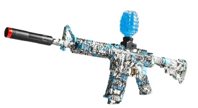 Produktbild von M416 Gel Blaster Spielzeugwaffe Soft Blaster  Spielzeugpistole Aufsätzen und Gelkugeln Outdoor Action Kinder Geschenk