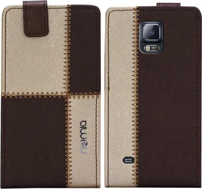 Produktbild von Samsung Galaxy Note 4 SM-N910F Numia Flipstyle Braun-Beige
