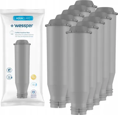 Produktbild von Vodný filter Wessper AquaClaro kompatibilný s Krups, vhodný pre mnohé modely Krups, Siemens, Bosch, AEG, Tefal, Neff, Gaggenau (balenie 10 ks)