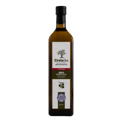 Cretalea Olivenöl Flasche auf weißem Grund