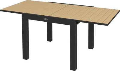 Produktbild von Gartentisch Outdoor-Tisch, wetterbeständig, 162 x 80 x 75 cm, Gelb