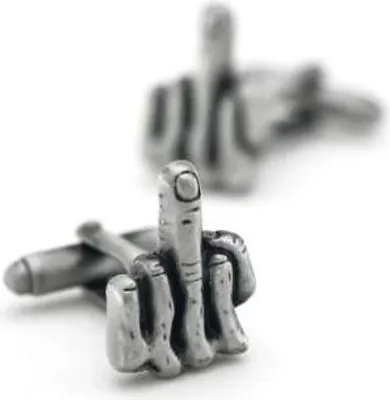 Image de Boutons de manchette « Mittelfinger »