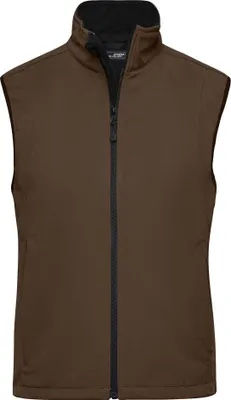 Produktbild von Trendige Weste aus Softshell brown, Gr. S