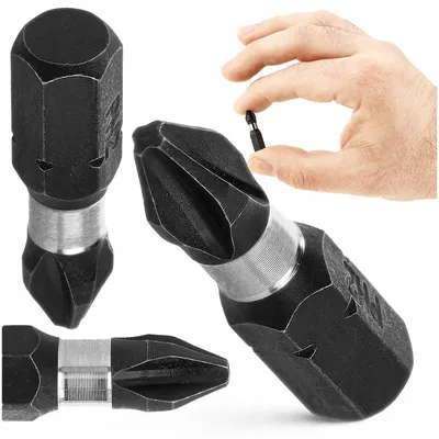 Image de Pro Bit d'impact PH2 25mm pour visseuse 1 pièce