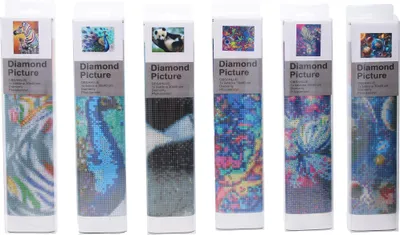Obrázek produktu pro Kreativní sada Diamantová malba 30x40 cm MIX