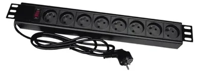 Immagine prodotto di Alantec PZ081U3M power extension 3 m 8 AC outlet(s) Indoor Black