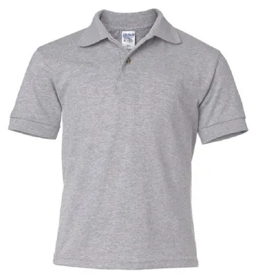 Image de Polo Gildan DryBlend pour enfants FK402 (L) (gris)