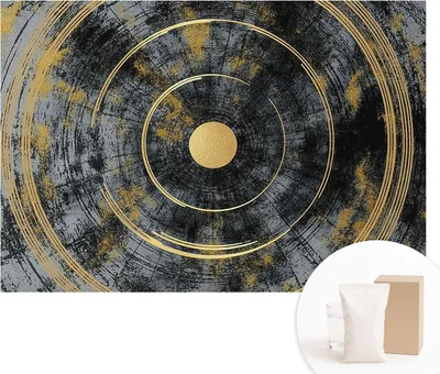 Obrázok produktu pre Samolepiaca fototapeta - Nástenné obrazy do obývacej izby - 152x104 cm - Dekoratívna fólia na stenu - Moderný dizajn na dekoráciu stien - Tapety do interiéru - Kozmická dynamika