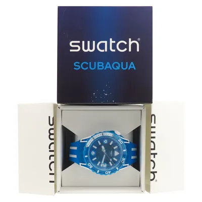 Produktbild von Swatch Scubaqua Blue Fire - Original mit Zertifikat
