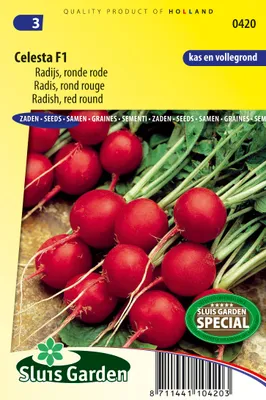 Produktbild von Semená reďkovky Celesta F1 - Rastliny na hľuzy a korene - cca 4 g | SG0420