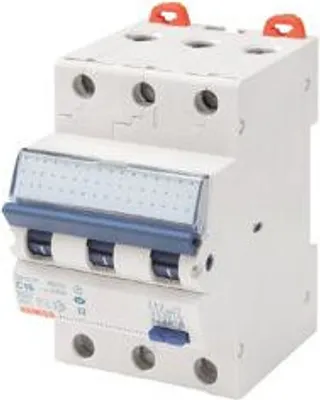 Produktbild von Gewiss GW94155, 230-400 V, 6 A, 10000 A, Blau, Weiß