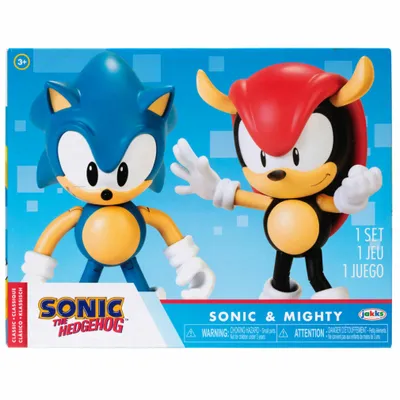 Produktbild von Sonic The Hedgehog Sonic & Mighty Sonic Set Figuren 10cm