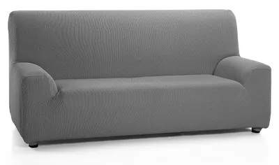 Produktbild von Martina Home Túnez, elastischer Sofabezug für Sofa, Stoff, Grau, 2-Sitzer (120 b