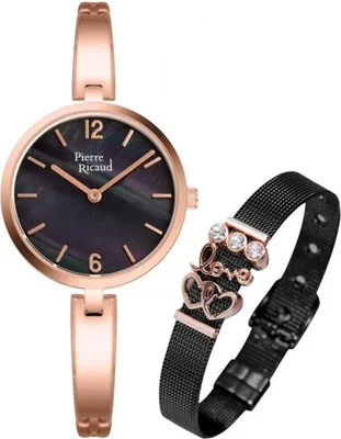 Zdjęcie produktu dla Zegarek  Pierre Ricaud P22092.915EQN150.K różowe złoto