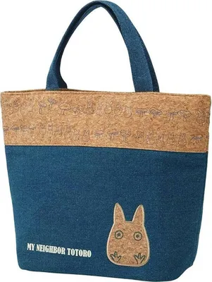 Obrázok produktu pre Skater taška na obed My Neighbour Totoro cork & denim style Totoro