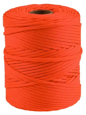 Kordel, Polyester, Polyester Schnur, Schnur, flechten, Flechtschnur feuerorange