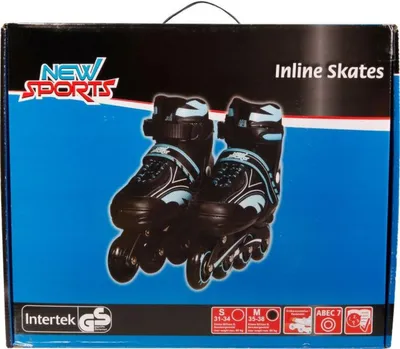 Produktbild von New Sports Inliner Blau, ABEC 7, Größe 31 - 34